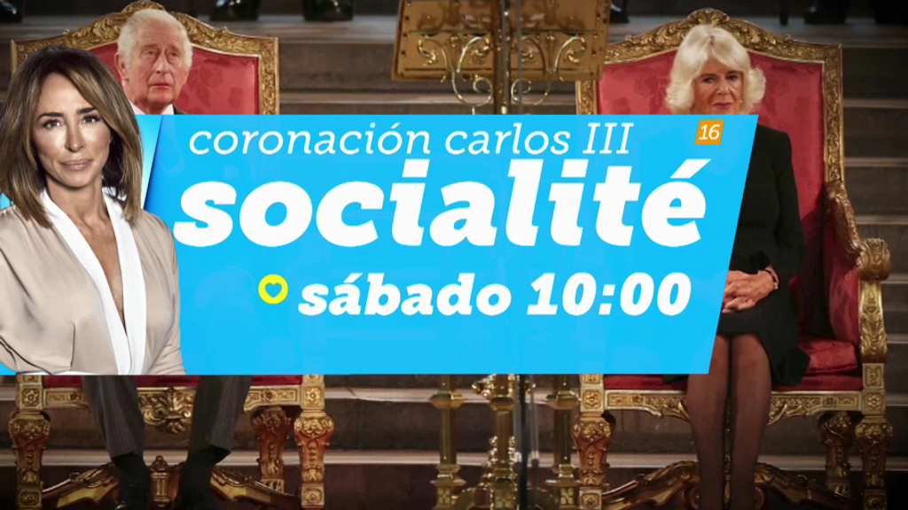 Este sábado, a partir de las 10:00 horas, especial 'Socialité' con la coronación de Carlos III