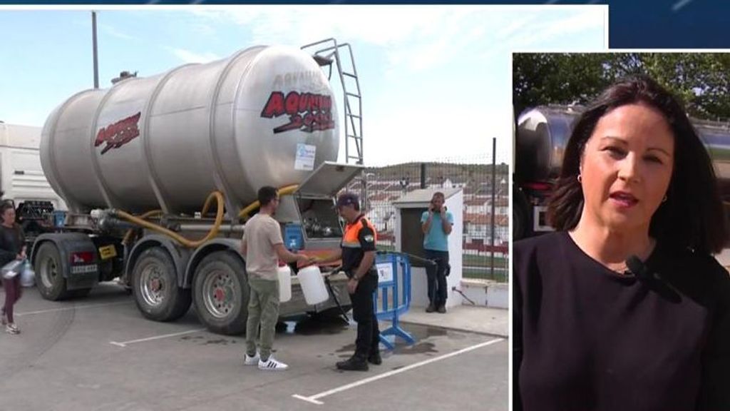 Fuente Obejuna, sin agua potable por la sequía: camiones cisterna suministran a diario agua a este pueblo de Córdoba