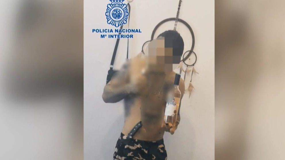 Imagen del presunto autor de los hechos