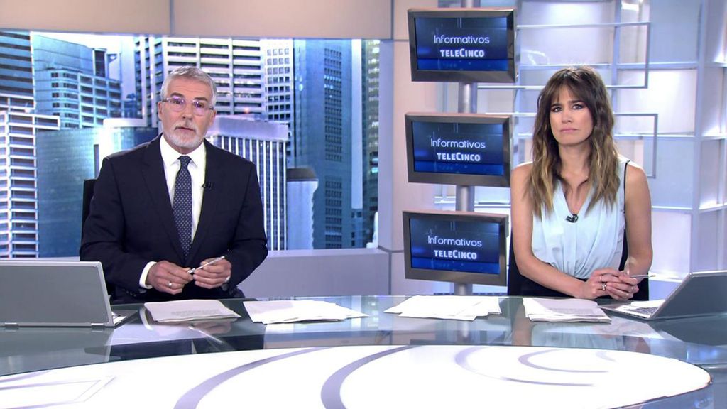 Con David Cantero e Isabel Jiménez Informativos Telecinco 2023 Mediodía 03/05/2023