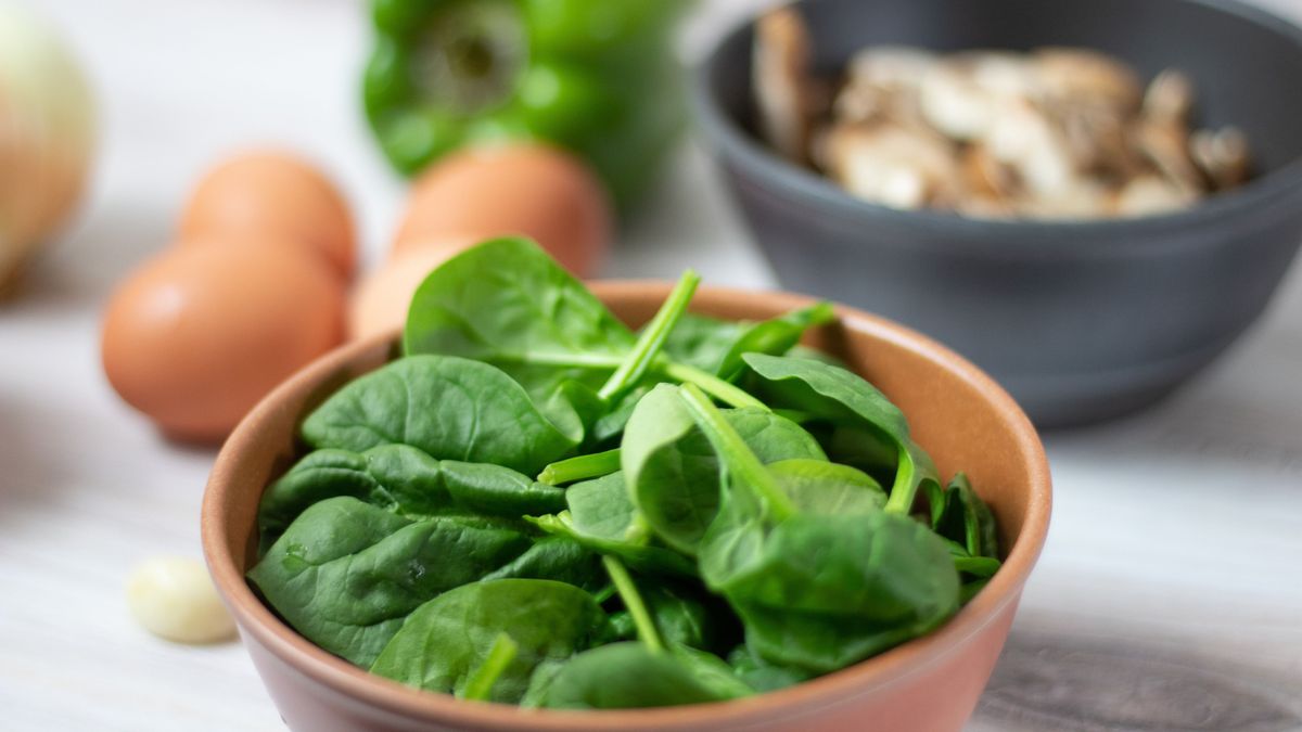 La vitamina A está muy presente en los vegetales de hoja verde