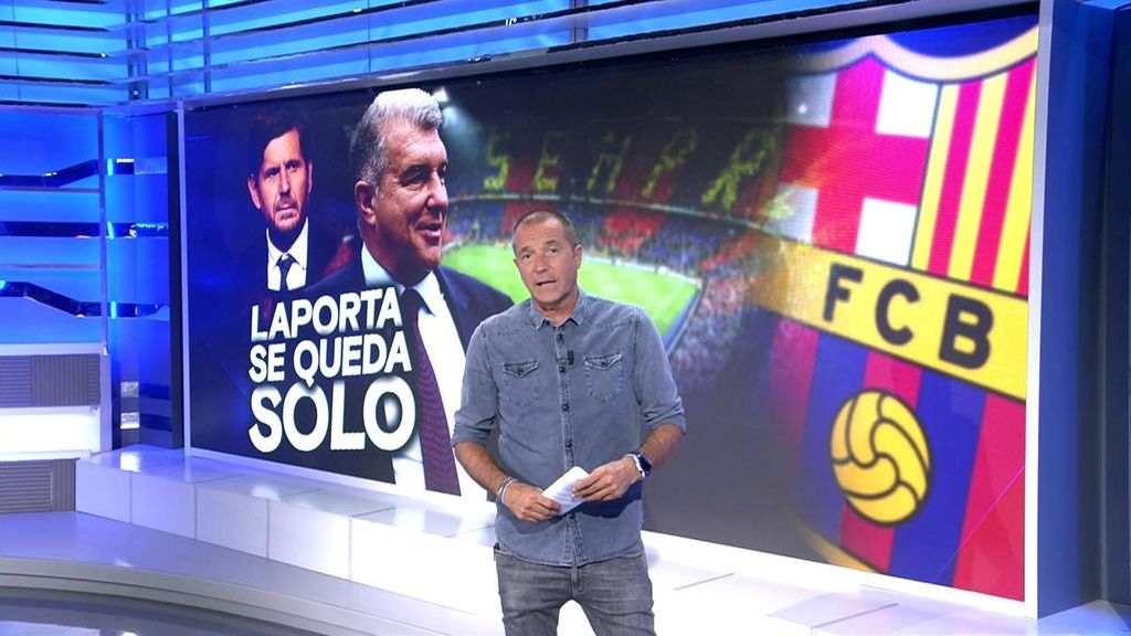 "Laporta se queda sólo en el Barcelona"