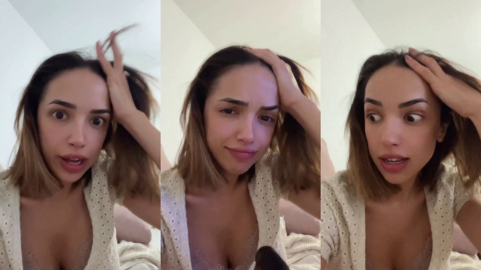 Lucía Sánchez narra los problemas que está teniendo con la alimentación de su hija