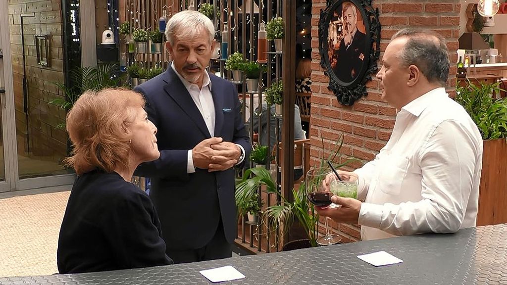 Mabel y José durante su cita en 'First Dates'