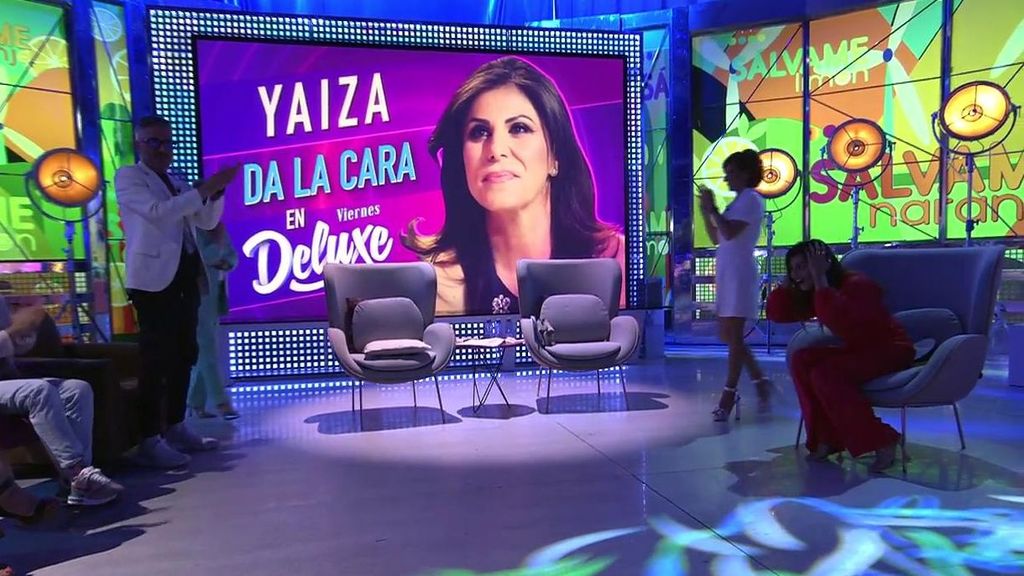 Yaiza Martín da la cara en el 'Deluxe' y el anuncio de la entrevista provoca el caos en el plató de 'Sálvame'