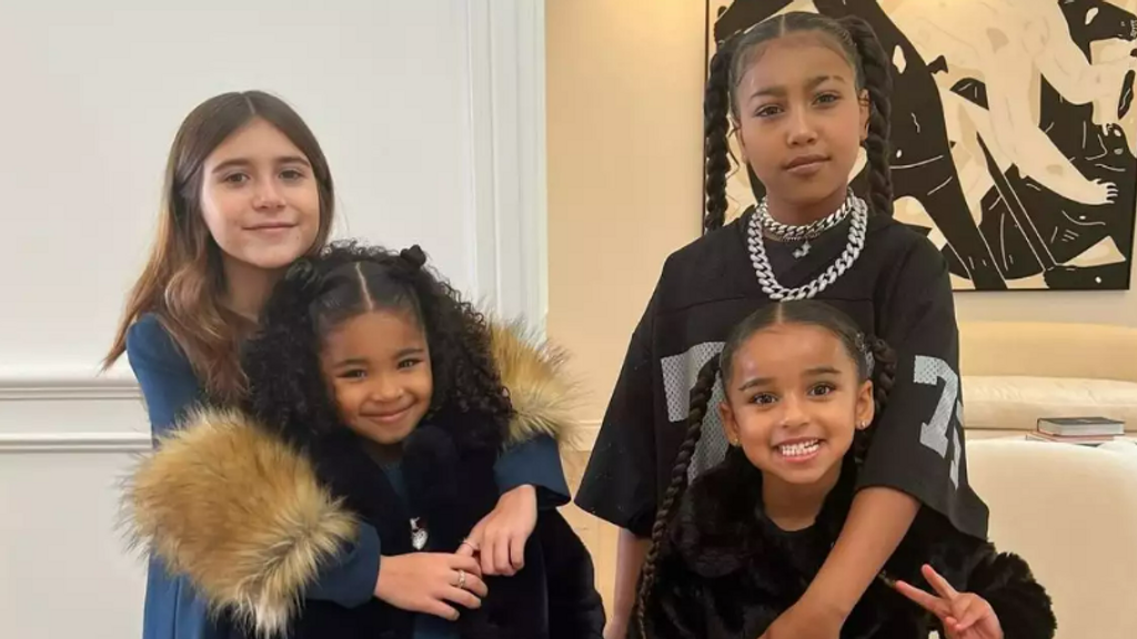 Las niñas del clan Kardashian. FUENTE: Instagram de Khloé Kardashian