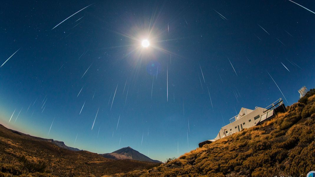 Luna llena en el Teide