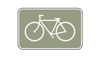 Señal bicicleta