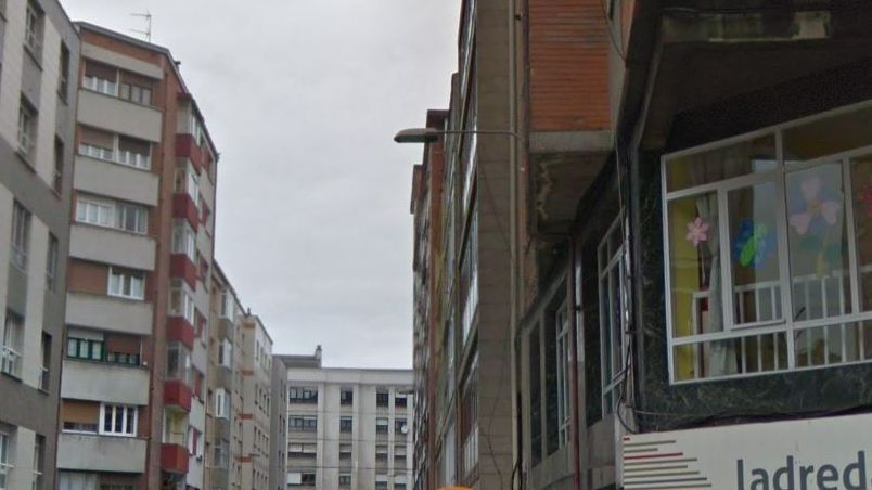 Calle Adaro de Gijón