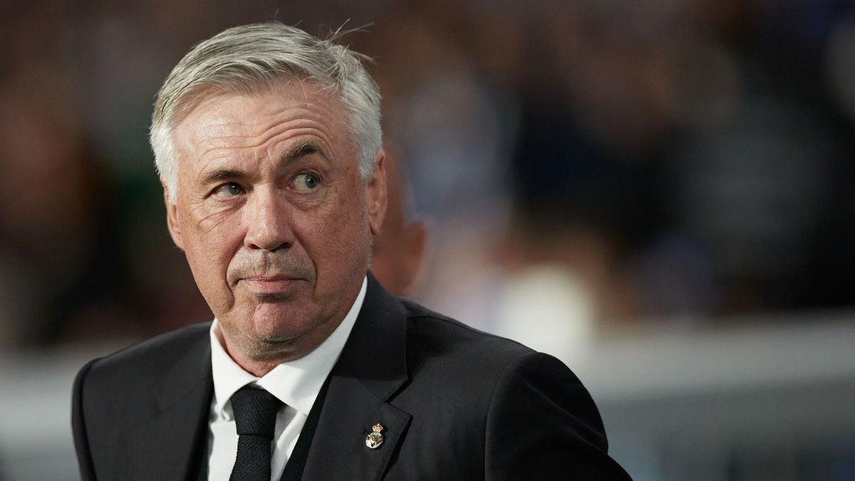 El entrenador del Real Madrid, Carlo Ancelotti El entrenador del Real Madrid, Carlo Ancelotti