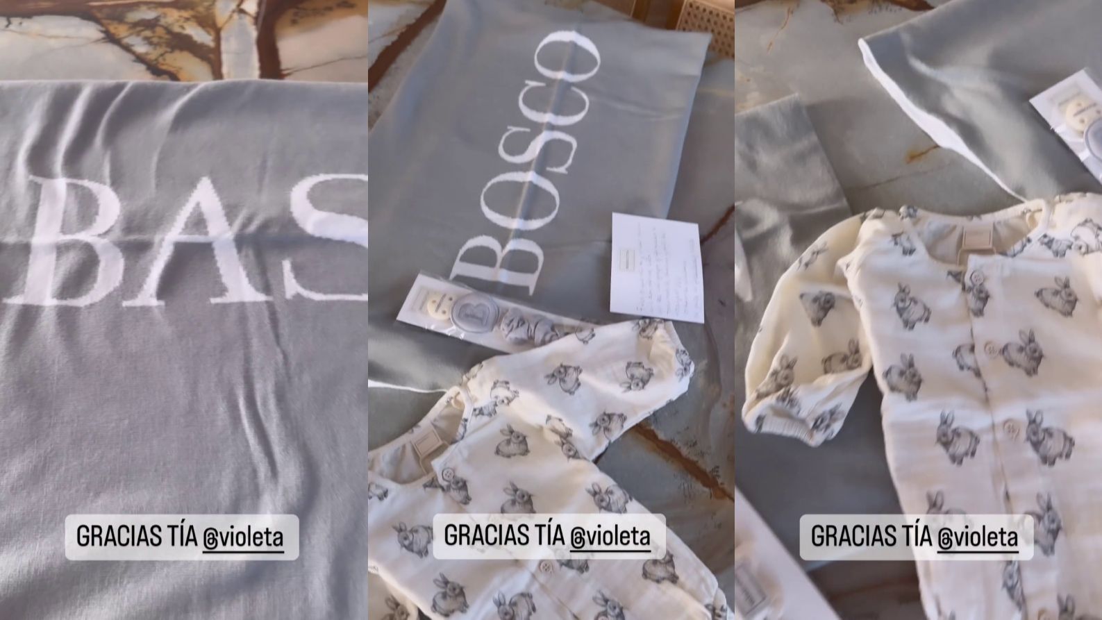 El regalo personalizado que Violeta ha hecho a los dos hijos de Carla