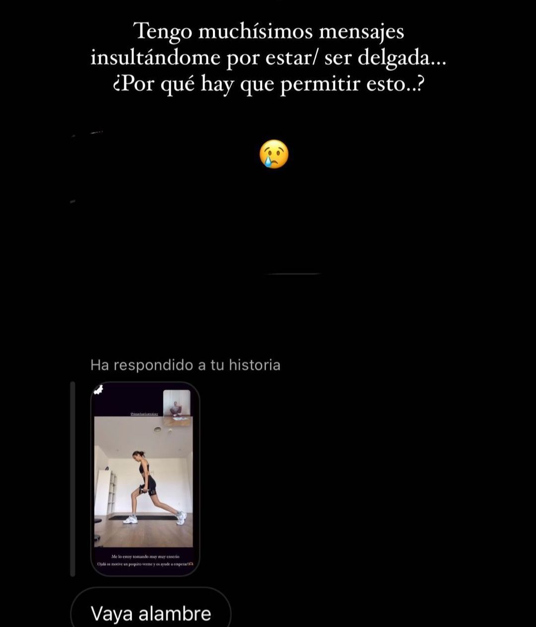 Estela Grande denuncia la situación que vive en redes sociales