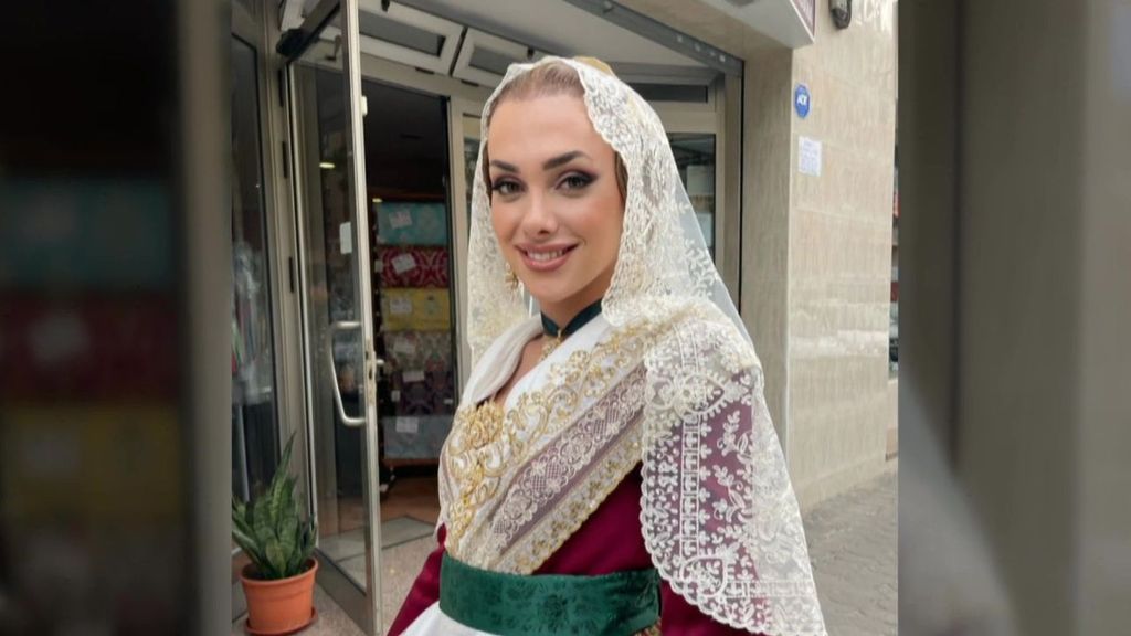 Lía Sánchez Carballo primera mujer trans elegida fallera mayor de su agrupación en 2024