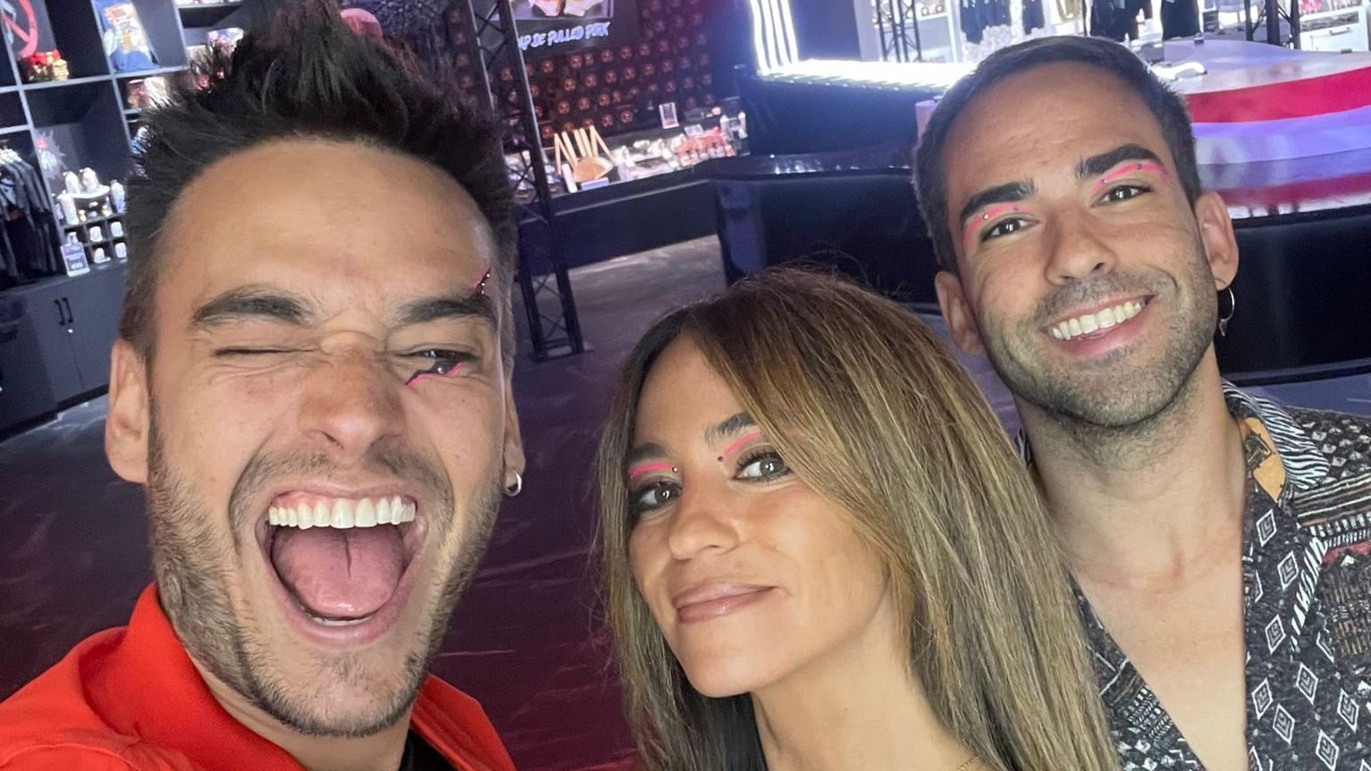 María Verdoy, Adolfo Rodríguez y David Moreno