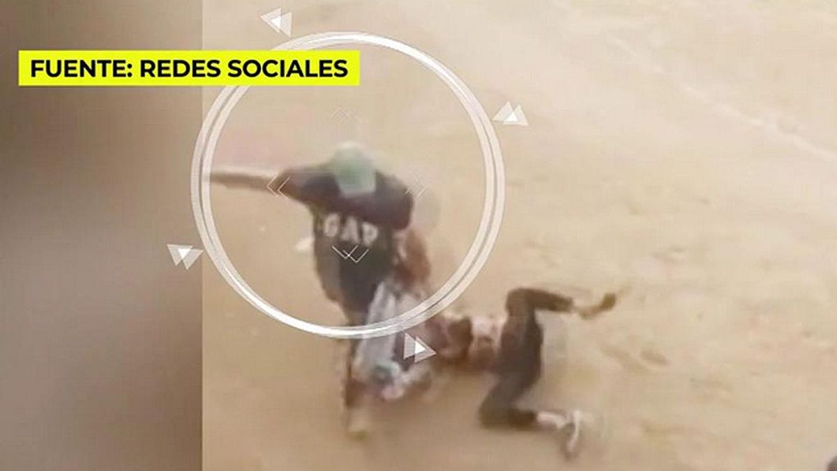 Pisotean y arrastran a una mujer en una plaza de toros de la Comunidad de Madrid