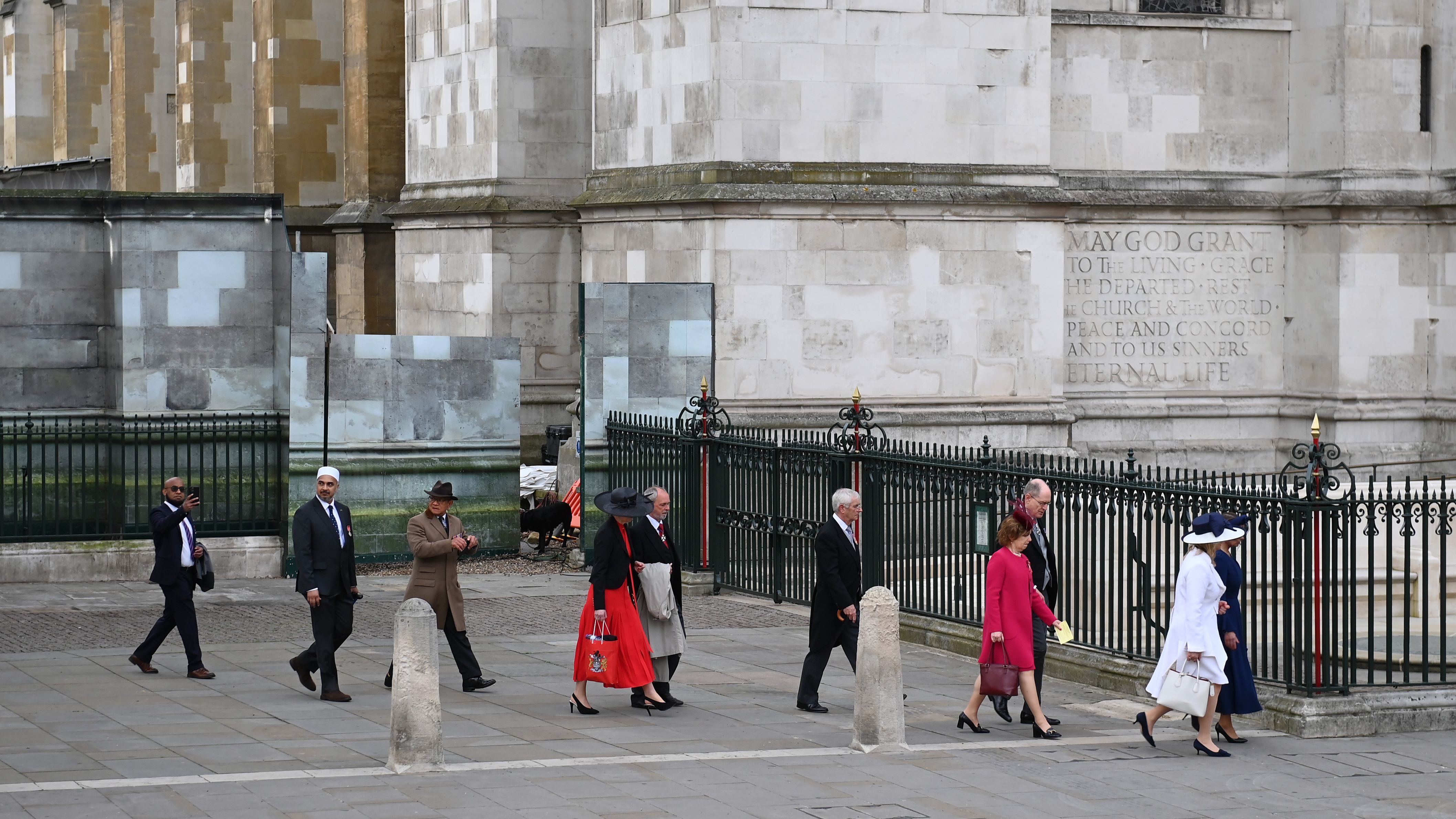 Comienzan a llegar los primeros invitados de la coronación de Carlos III a la abadía de Westminster