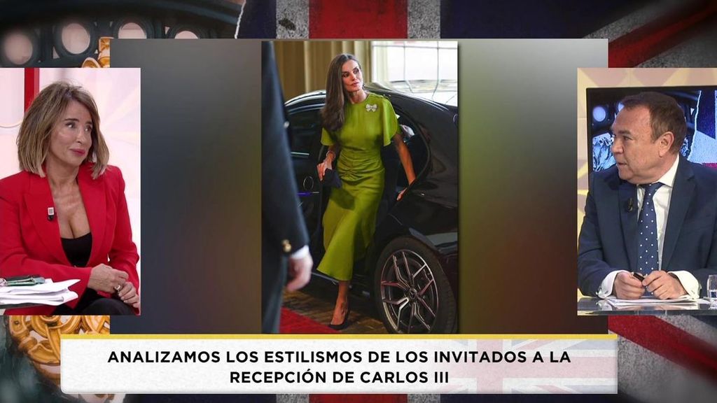 La Reina Letizia vestida con un diseño de Victoria Beckham