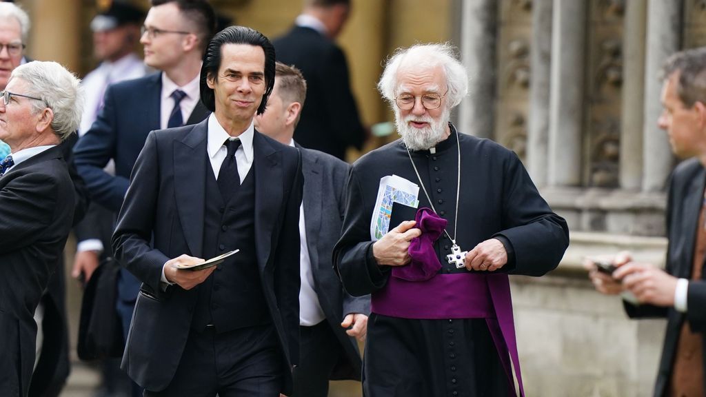 Nick Cave, cantante australiano, ha sido otro de los célebres invitados a la abadía de Westminster