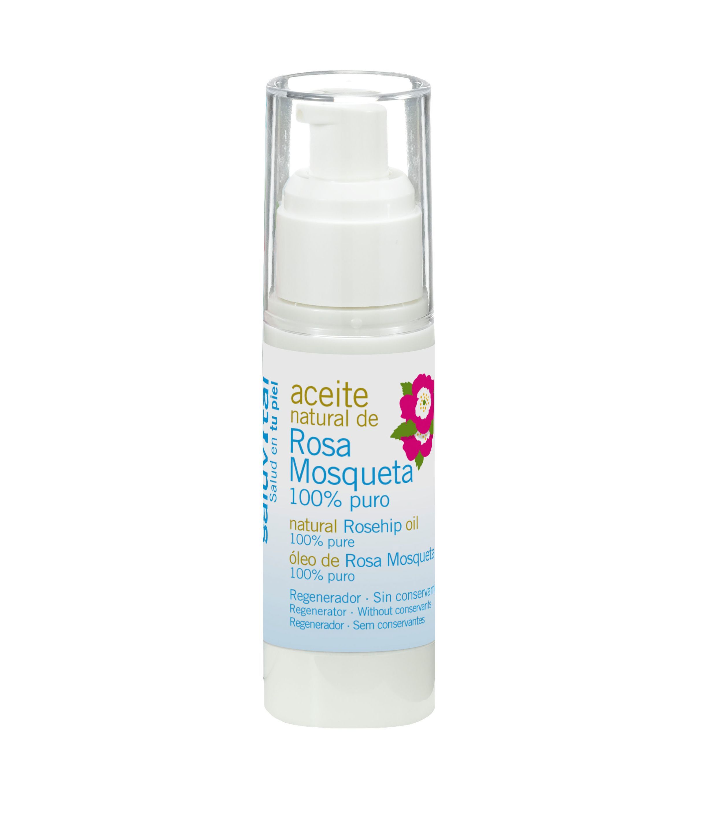 Aceite natural de rosa mosqueta, de Saluvital