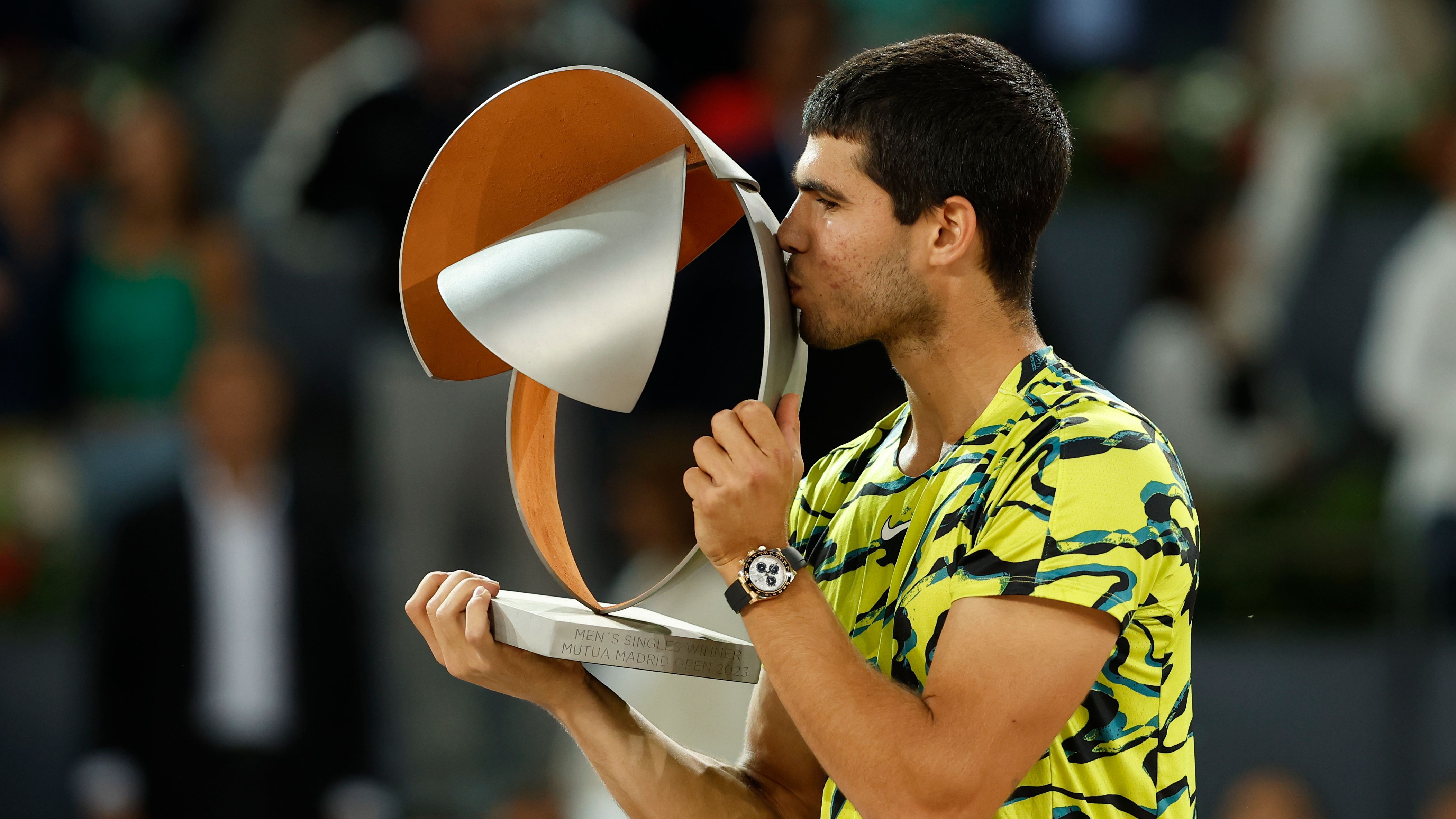 Alcaraz repeats the title at the Mutua Madrid Open after a tough final with Struff
