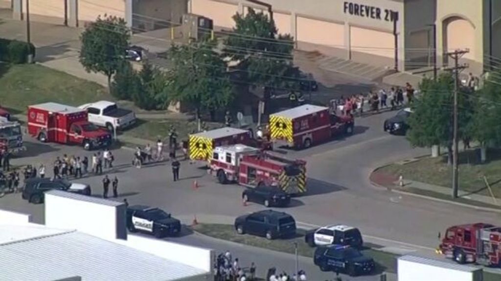 Tiroteo en un centro comercial de Texas, EEUU: hay ocho muertos y siete heridos, entre ellos niños