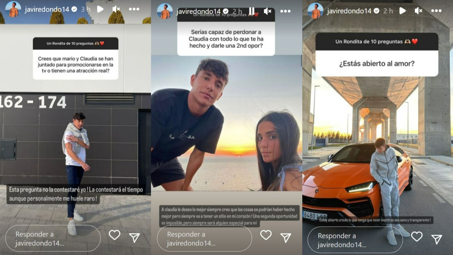 Javi Redondo contesta a las preguntas de sus seguidores