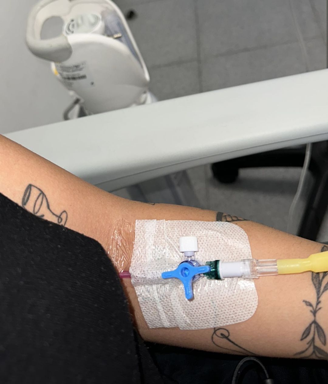 La foto en el hospital de Marina, de 'La isla de las tentaciones'