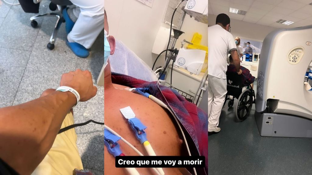 Las fotos de Rafa Mateo en el hospital