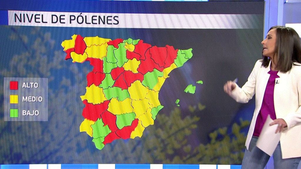 Nivel de Polen en España