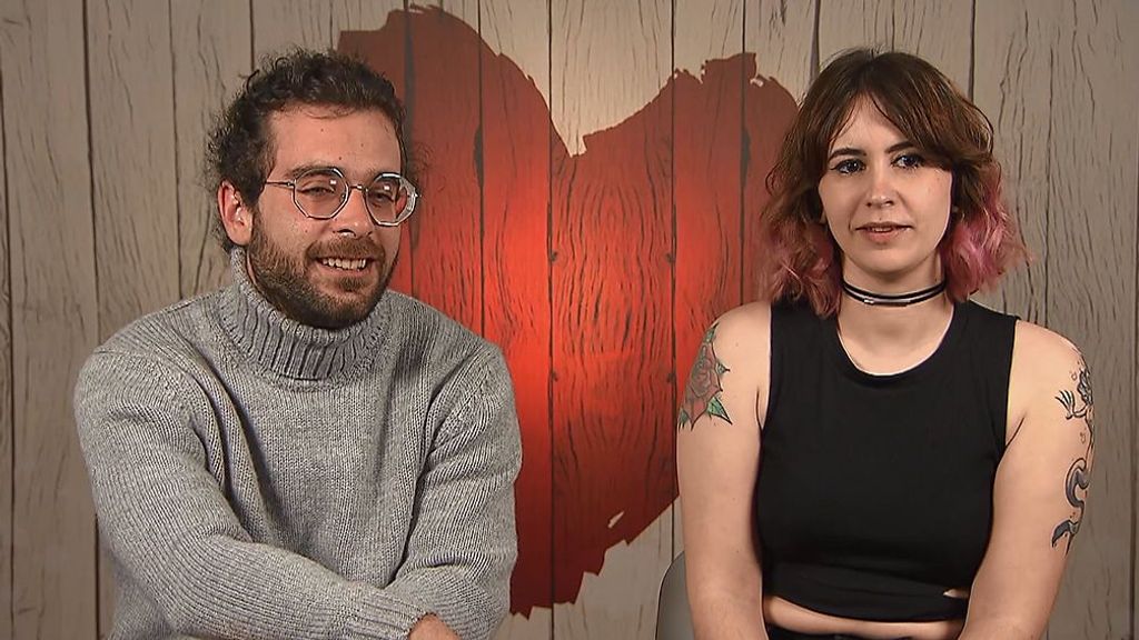 Noelia y Miguel durante su cita en 'First Dates'