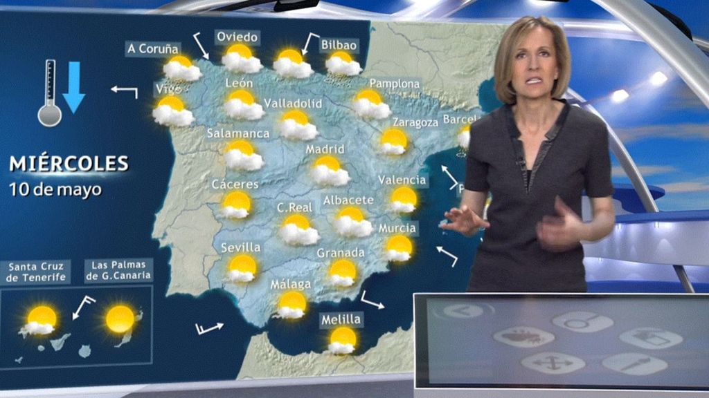 Lluvias en el extremo norte peninsular y Baleares, mientras las temperaturas siguen altas