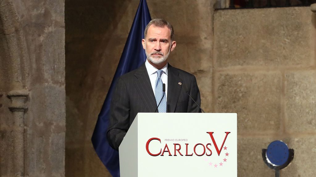Rey Felipe en Premios Carlos V