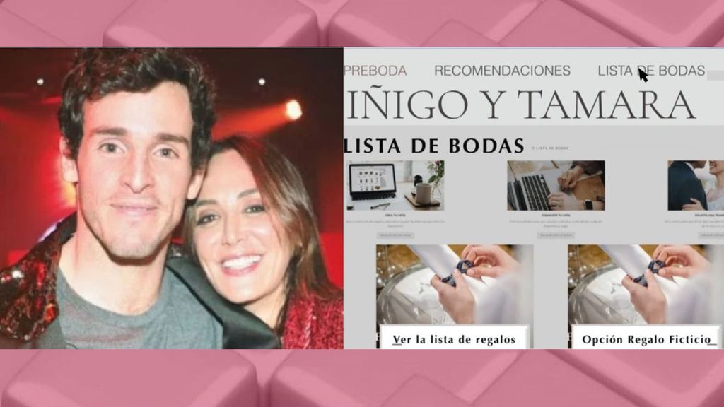 Así es la invitación de boda online que Tamara Falcó e Íñigo Onieva enviaron a sus invitados