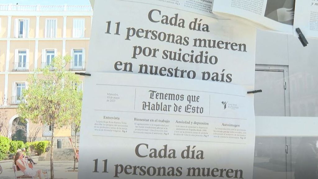 La campaña para hablar de salud mental: cada día 11 personas se quitan la vida en España