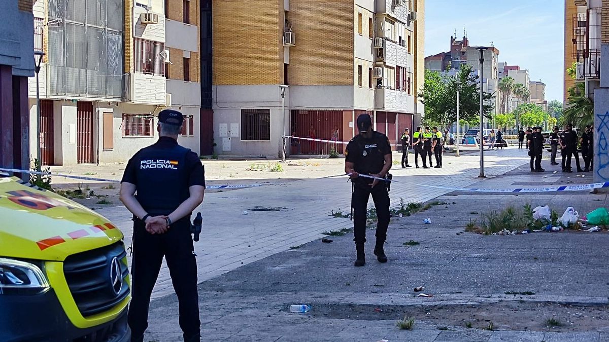 Dispositivo policial en la zona Dispositivo policial en la zona