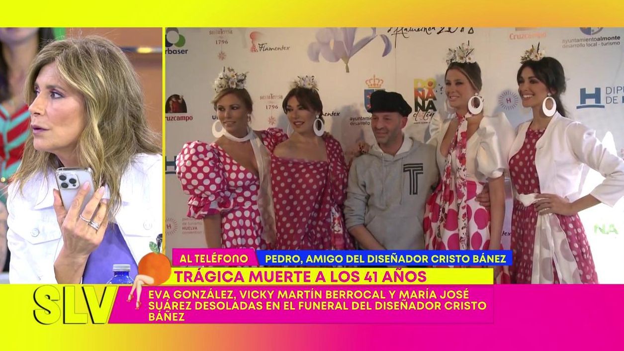 El amigo de Cristo Báñez, Pedro González, explica su ataque a las amigas famosas del diseñador