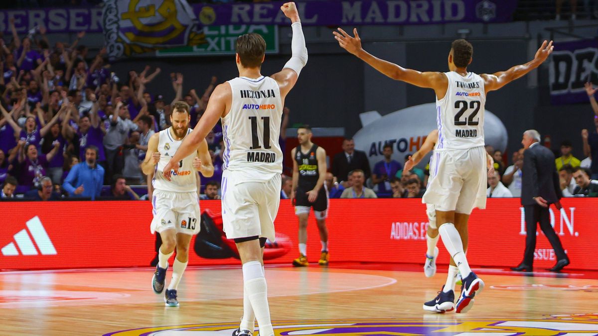 El Madrid de baloncesto jugará la Final Four tras un partido histórico: lo blancos remontaron al Partizán