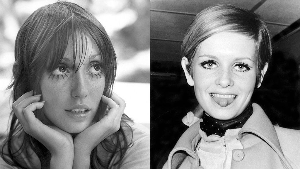 Shelley Duvall y Twiggy