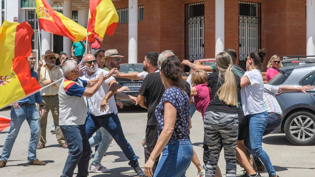 Disturbios y agresiones durante un acto de Vox en Marinaleda, Sevilla