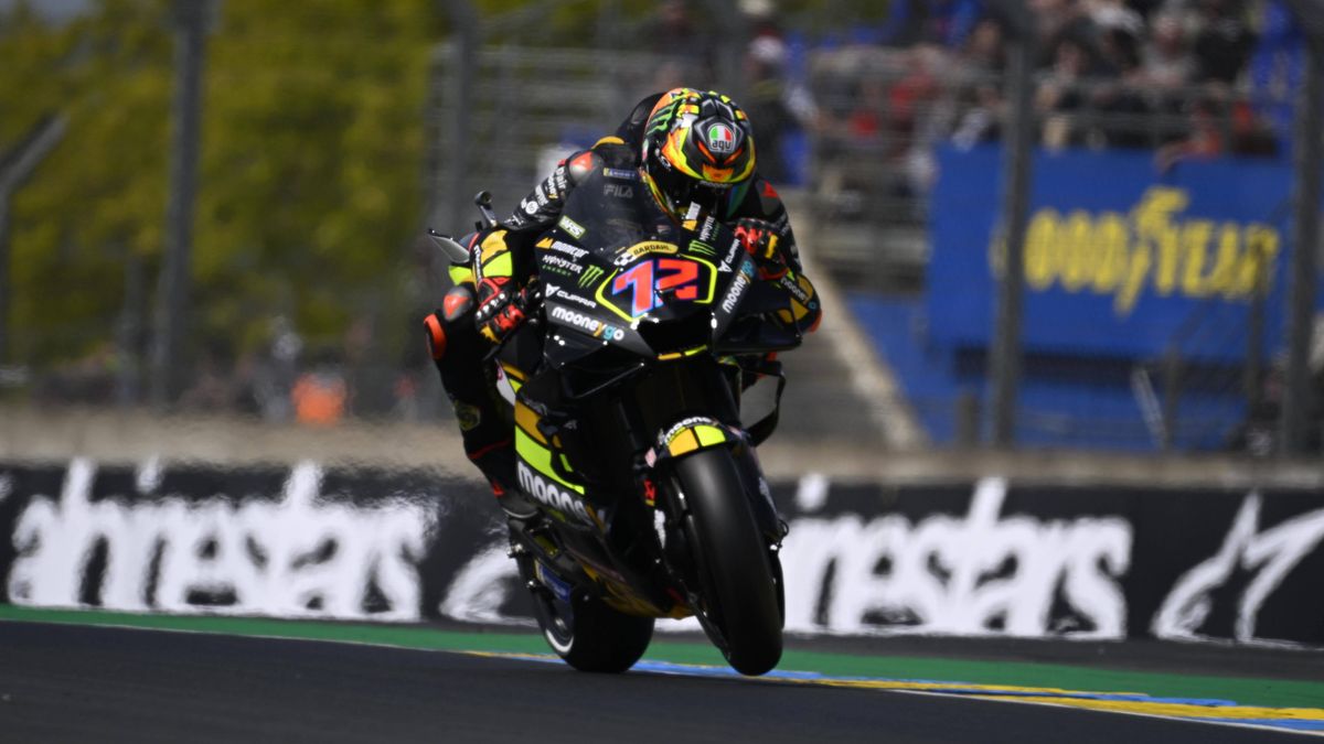 Bezzecchi en el circuito de Le Mans del Gran Premio de Francia