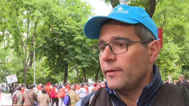 Manifestación en Madrid de SOS Rural en defensa del campo
