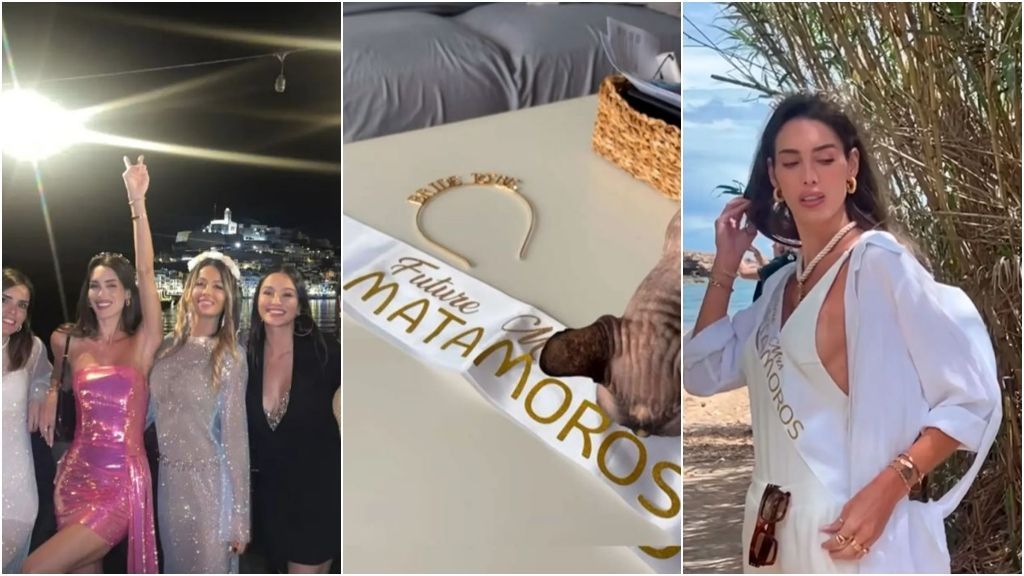 Las amigas de Marta López Álamo sorprendieron a la influencer con una despedida en Ibiza