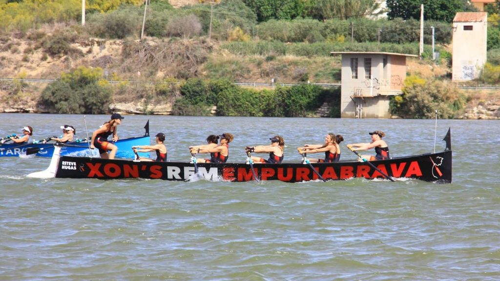 Las veteranas del Xon's d'Empuriabrava, el pasado 6 de mayo en el campeonato de Cataluña
