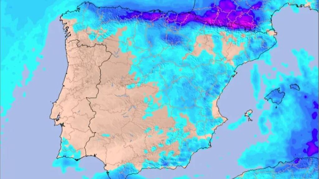 Llega una DANA este miércoles que traerá tormentas, chubascos y temperaturas más frescas de lo normal