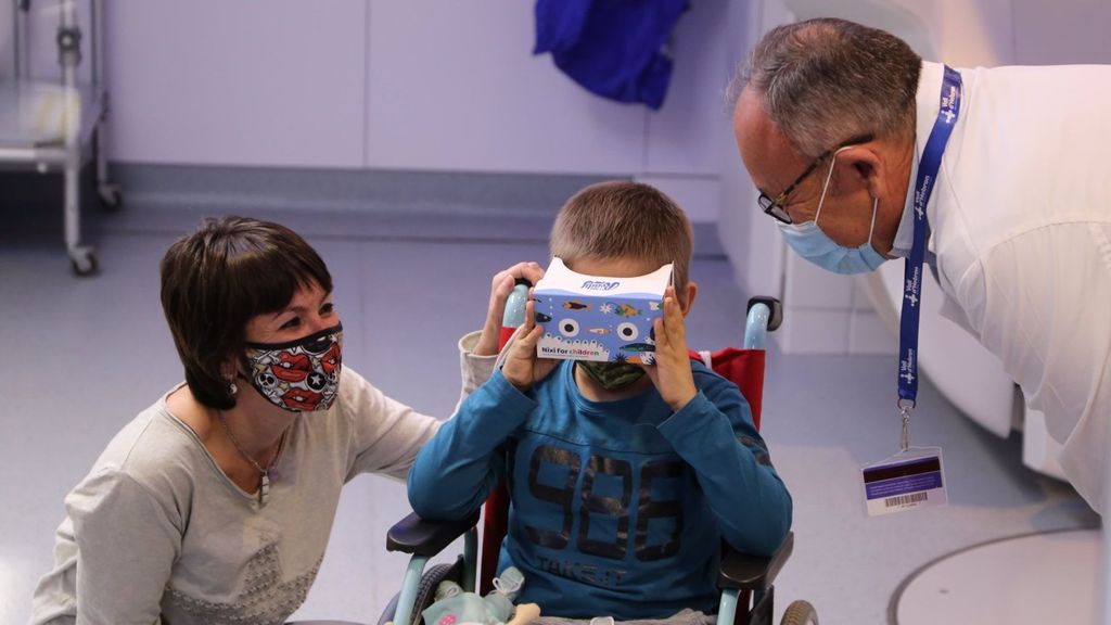 Un estudio avala el uso de realidad virtual en pacientes pediátricos de oncología radioterápica