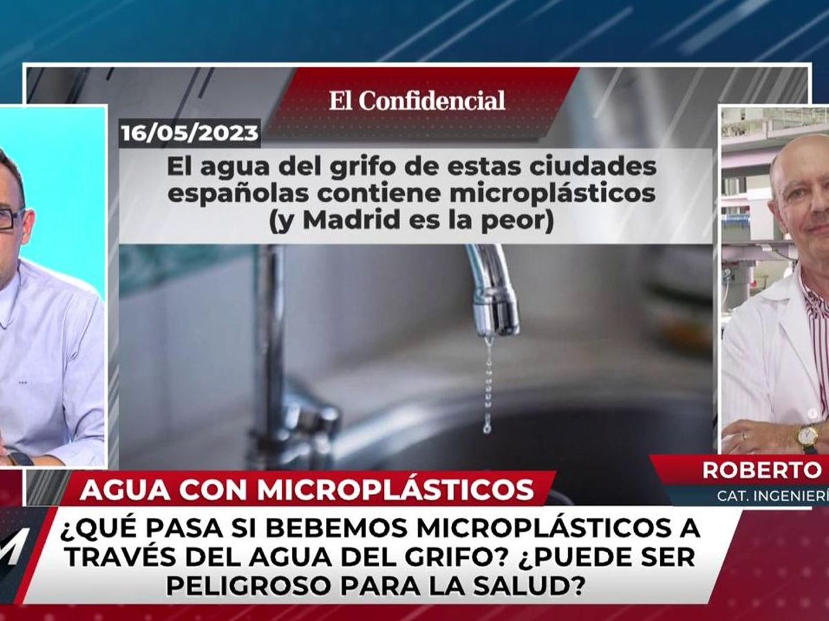 El agua del grifo de estas ciudades españolas contiene microplásticos (y  Madrid es la peor)