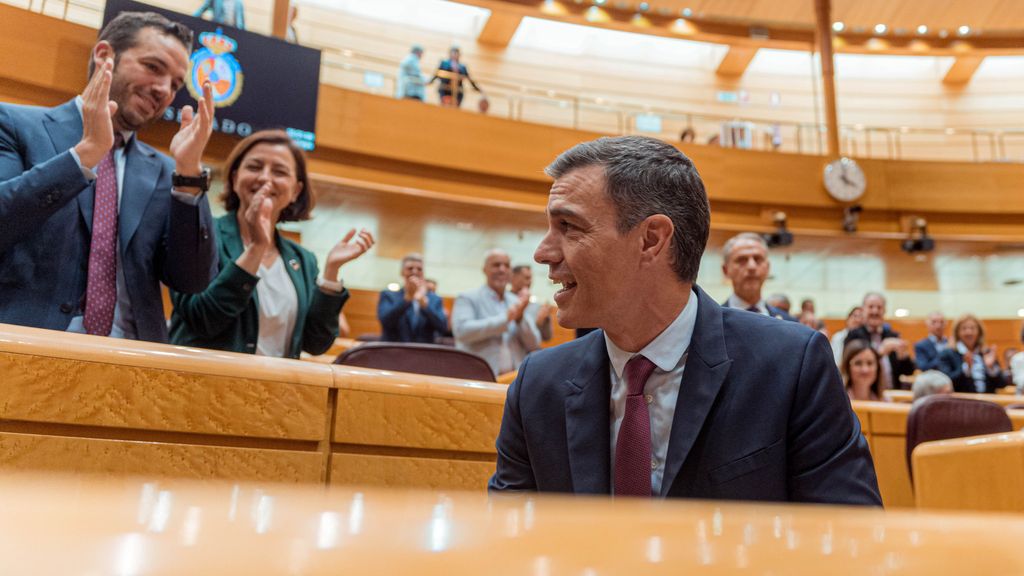 Bronca entre Sánchez y Feijóo en el Senado por las listas de Bildu para el 28M