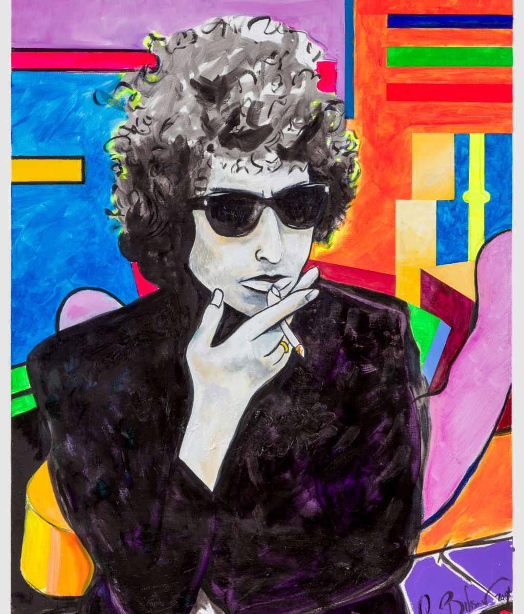 'Dylan' (2017) uno de los retratos más populares de la colección.