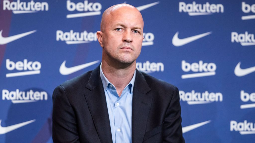 El director deportivo del FC Barcelona, Jordi Cruyff