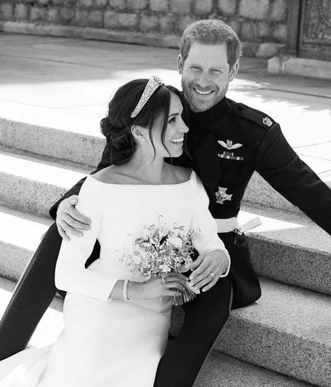 Foto oficial de la boda de Harry y Meghan